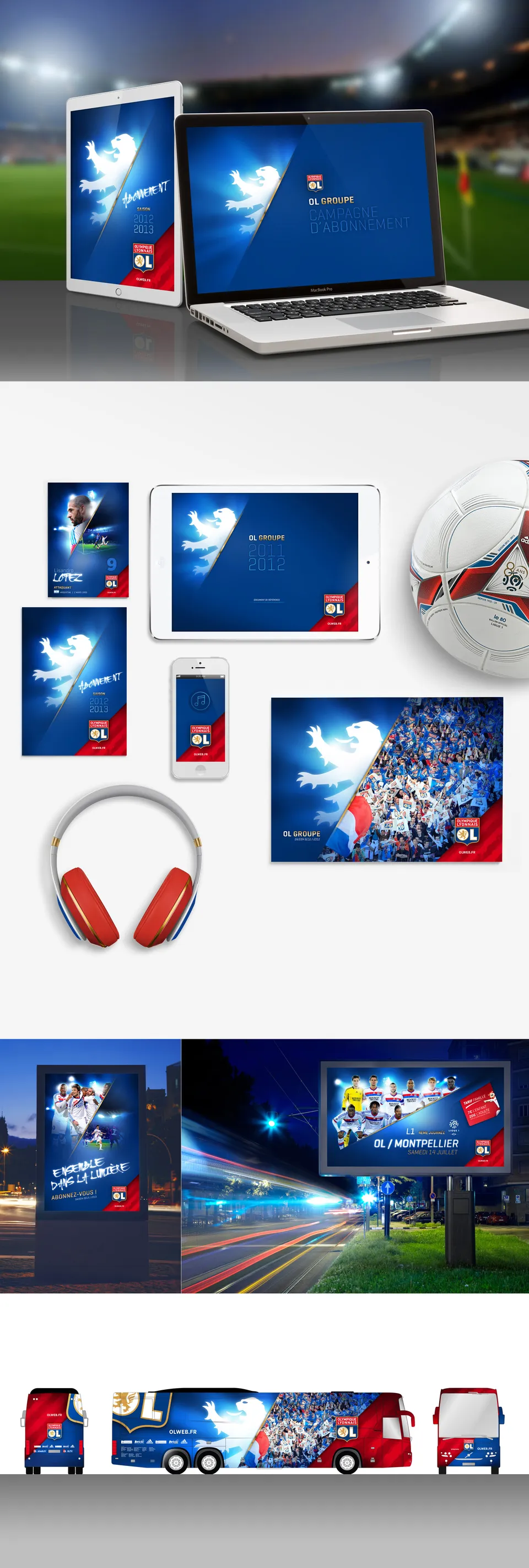 Olympique Lyonnais : Campagne d'abonnement (1/1)