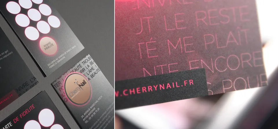 Cherry Nail : Identité visuelle (4/5)