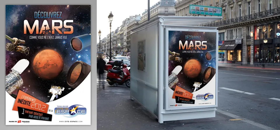 La Cité de l'Espace : Logotype et concept graphique (4/4)