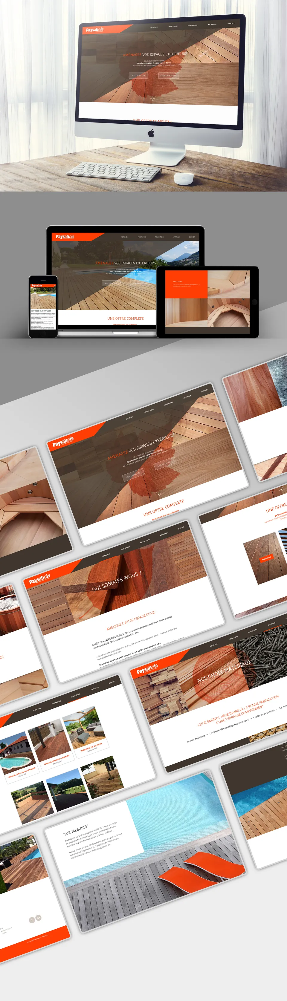 Paysabois : Site internet vitrine (1/1)