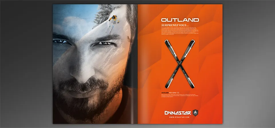 Skis Dynastar : Proposition d'identité visuelle et concept de communication (5/6)
