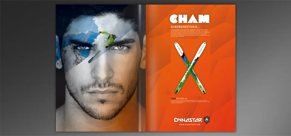 Skis Dynastar : Proposition d'identité visuelle et concept de communication (2/6)