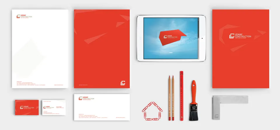 Lemay Construction : Identité visuelle (2/9)