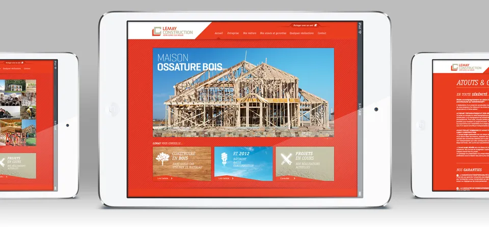 Lemay Construction : Identité visuelle (7/9)
