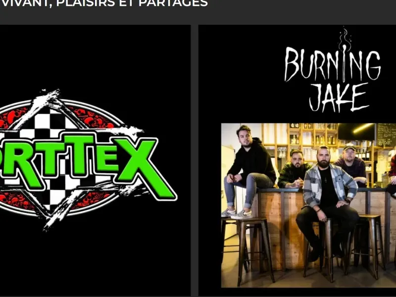 Que du Live : Site d'association