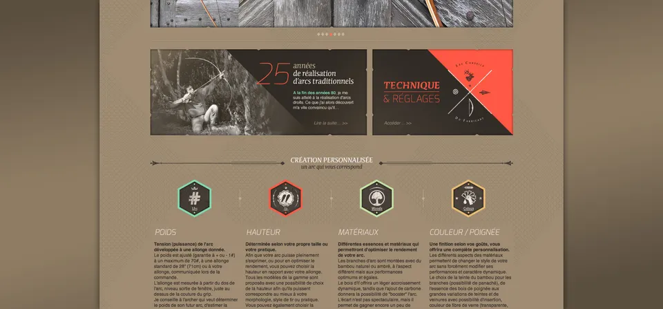 Le Grand Gallois : Site internet (3/6)