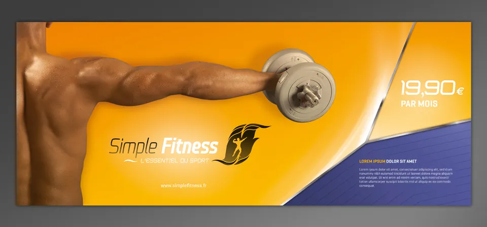 Simple Fitness : Identité visuelle (5/5)