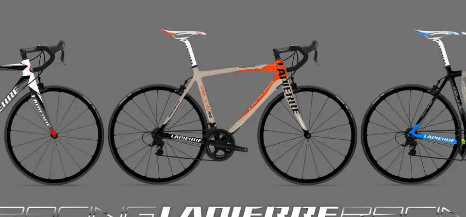 Cycles Lapierre : Propositions de décors de vélos (1/8)